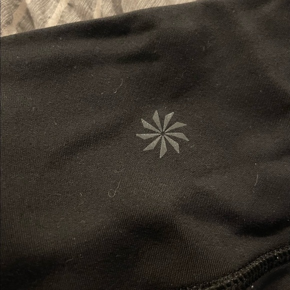 Athleta Cropped XS Black Leggings - Picture 3 of 5